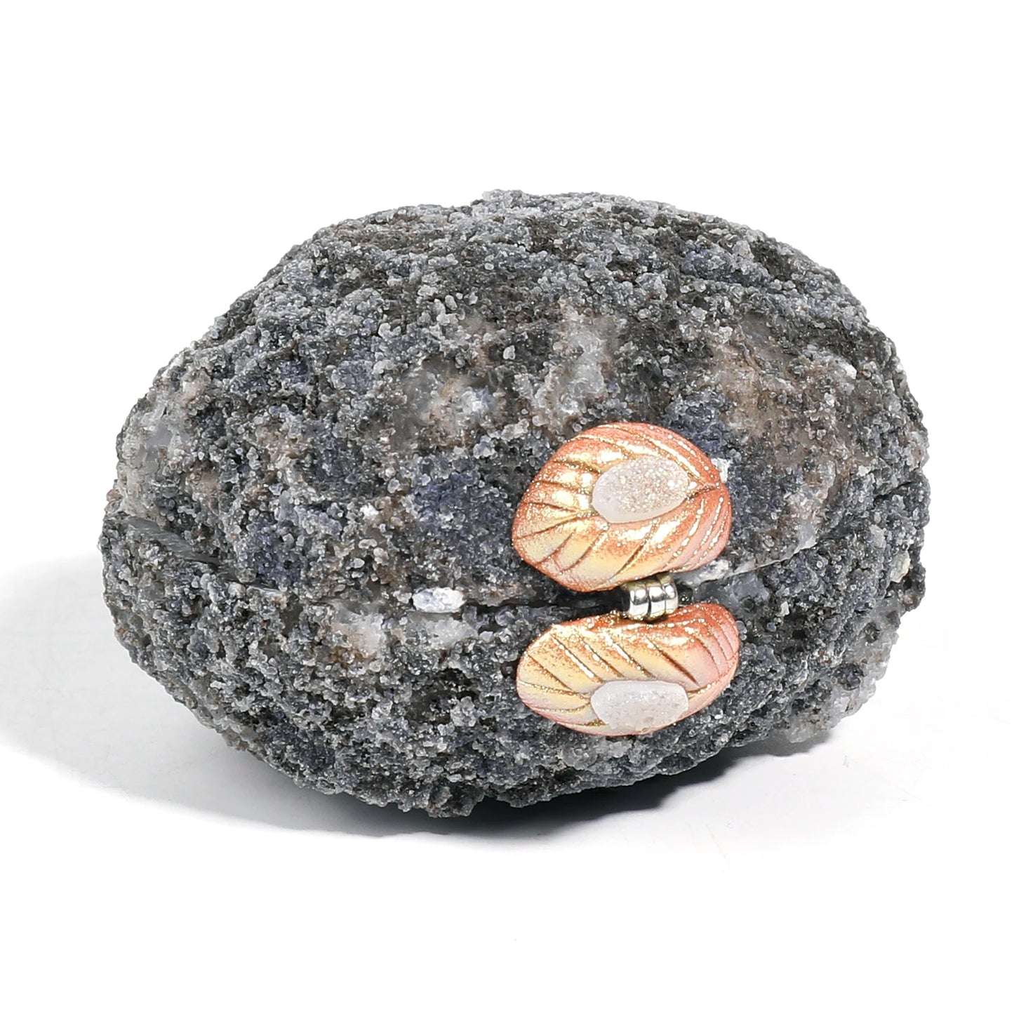 🏆LAST DAY SALE 50% OFF-Crystal Geode Lucky Ring Box!