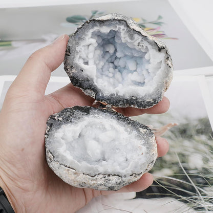 🏆LAST DAY SALE 50% OFF-Crystal Geode Lucky Ring Box!