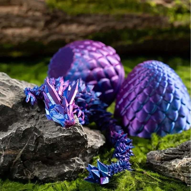 🏆LAST DAY SALE 50% OFF -  3D-Printed Dragon Christmas Blind Boxes！