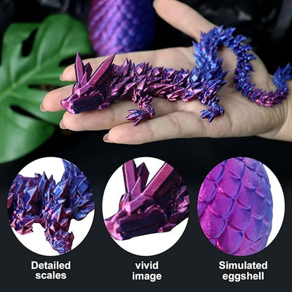 🏆LAST DAY SALE 50% OFF -  3D-Printed Dragon Christmas Blind Boxes！